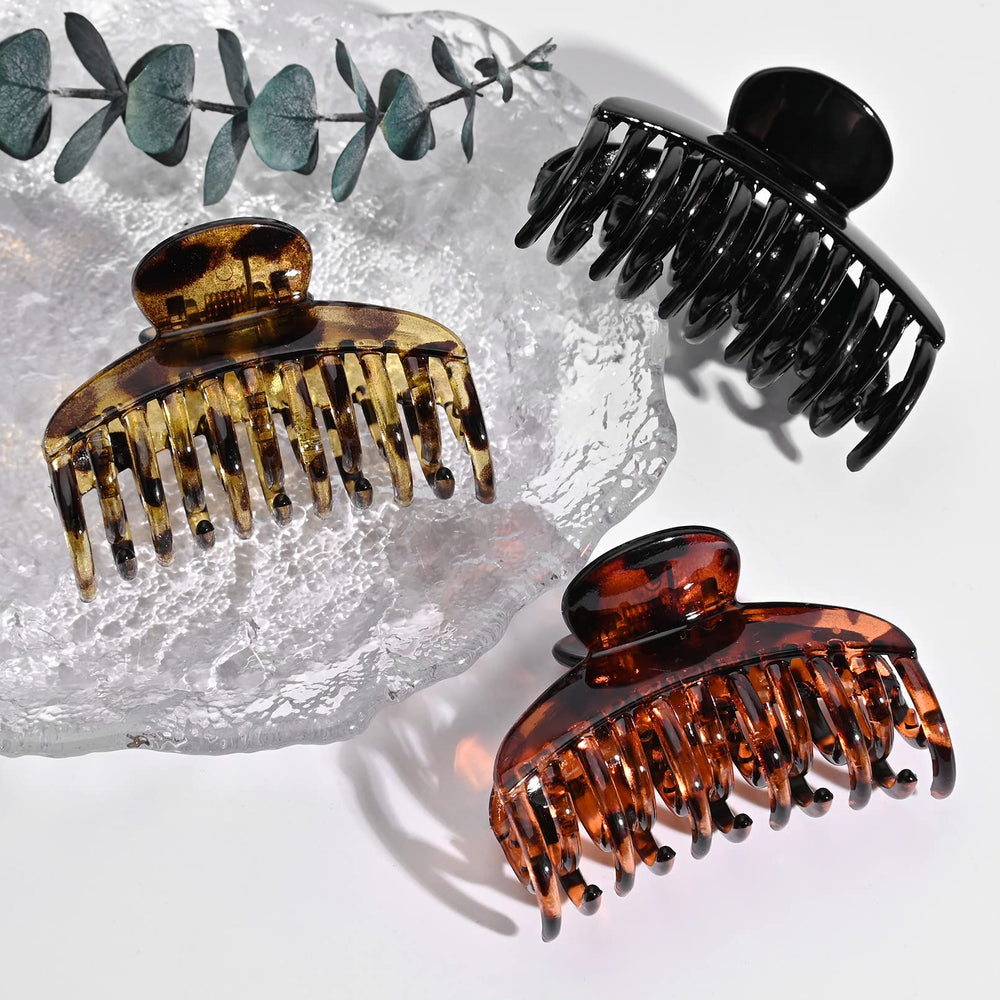 DEEKA clip gripping thick hair securely during daily wear