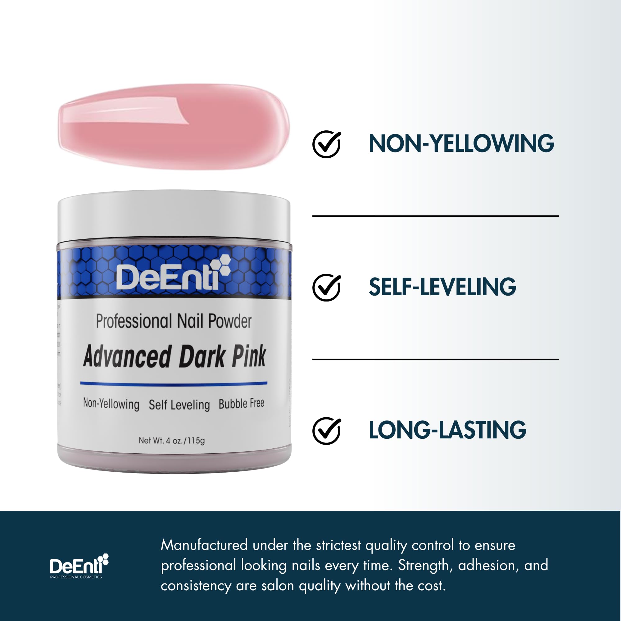DeEnti application set demonstrates easy, mess-free application for quick nail enhancements