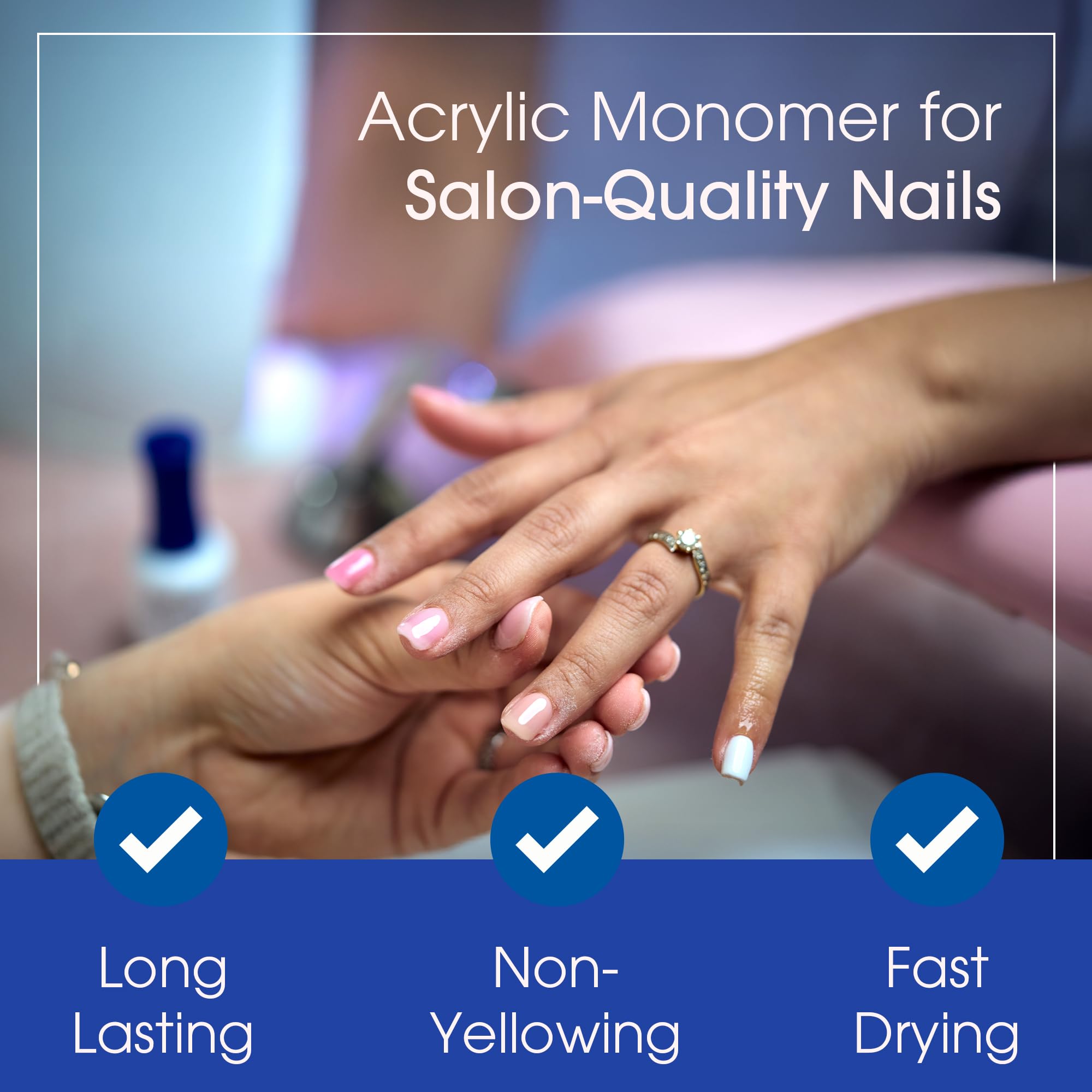 DeEnti Nomma Plus bottle shows non-yellowing formula for lasting color.
