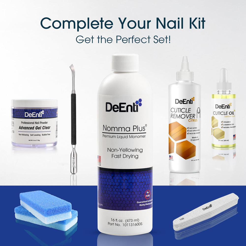 DeEnti Nomma Plus salon-use image showing professional manicure results