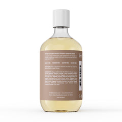 Deep Steep Bubble Bath Brown Sugar Vanilla pour emphasizing luxurious foam for a relaxing soak.