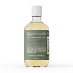 Deep Steep Bubble Bath Rosemary Mint bubbles closeup illustrates rich lather for hydration