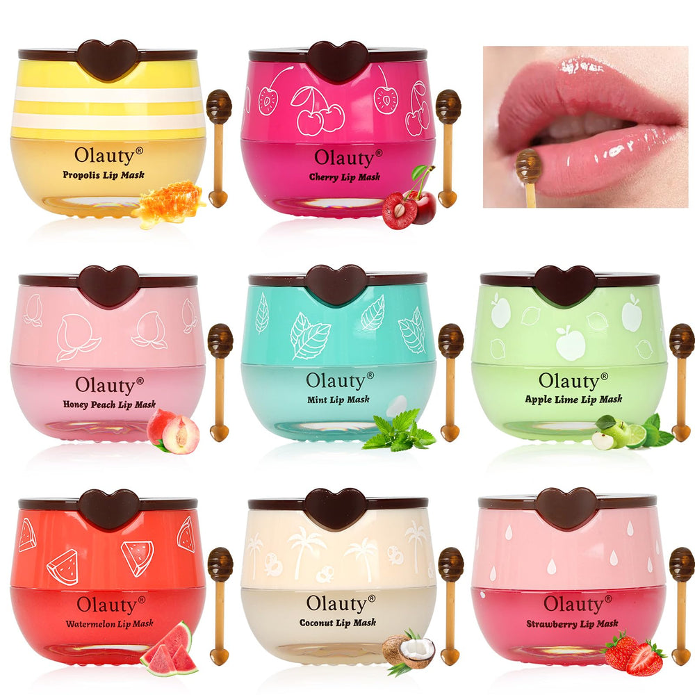 Deepmind Bee Lip Balm Honey Pot jar delivers rich moisture for smooth lips.