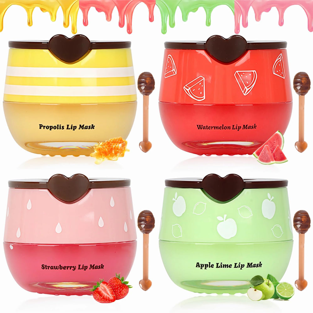 Deepmind bee lip balm honey pot packaging for on-the-go hydration