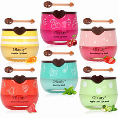 Deepmind Bee Lip Mask honey pot packaging shows portable overnight lip care.