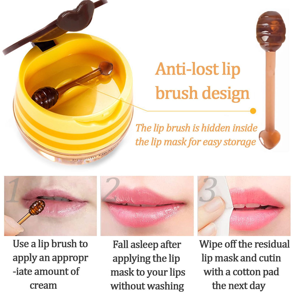 Deepmind Delicate honey pot packaging emphasizes portable lip care ritual.