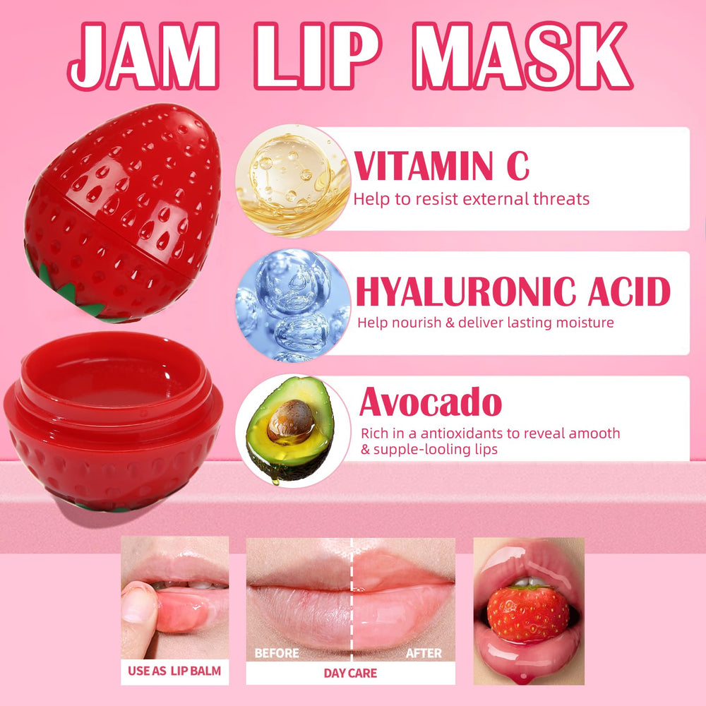 Deepmind packaging design bee themed mini lip mask for cute on the go care