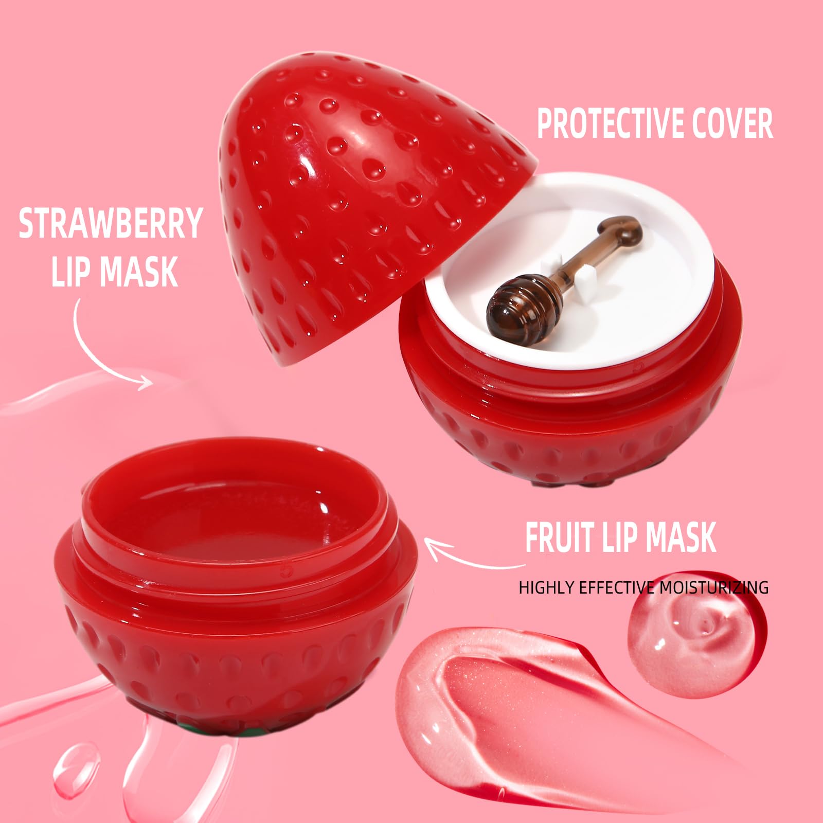 Deepmind sleeping lip mask night application visual shows effortless rejuvenation