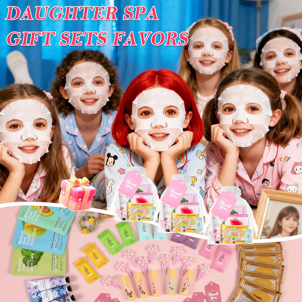 Deepmind spa party eye patches shown for refreshing under-eye care during sleepover routines.