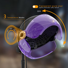 DEER BEAUTY ionic generator hair dryer highlights fast drying with frizz control and shine