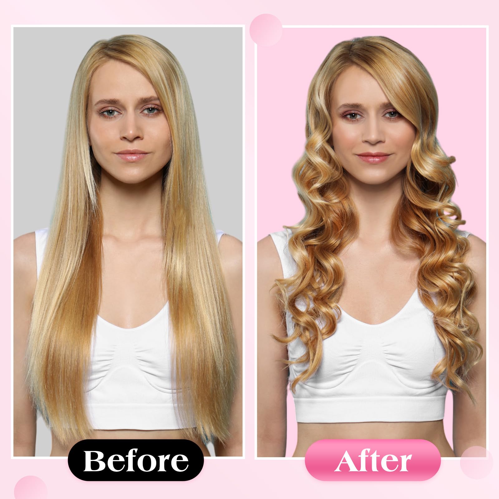 DeeWaves helps create natural curls and a blowout look.