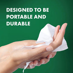Defense Soap peppermint wipes travel case image highlights durable, travel-ready cleansing on any trip.