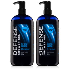 Defense Soap Tea Tree Body Wash bottle shows natural cleanse for active athletes