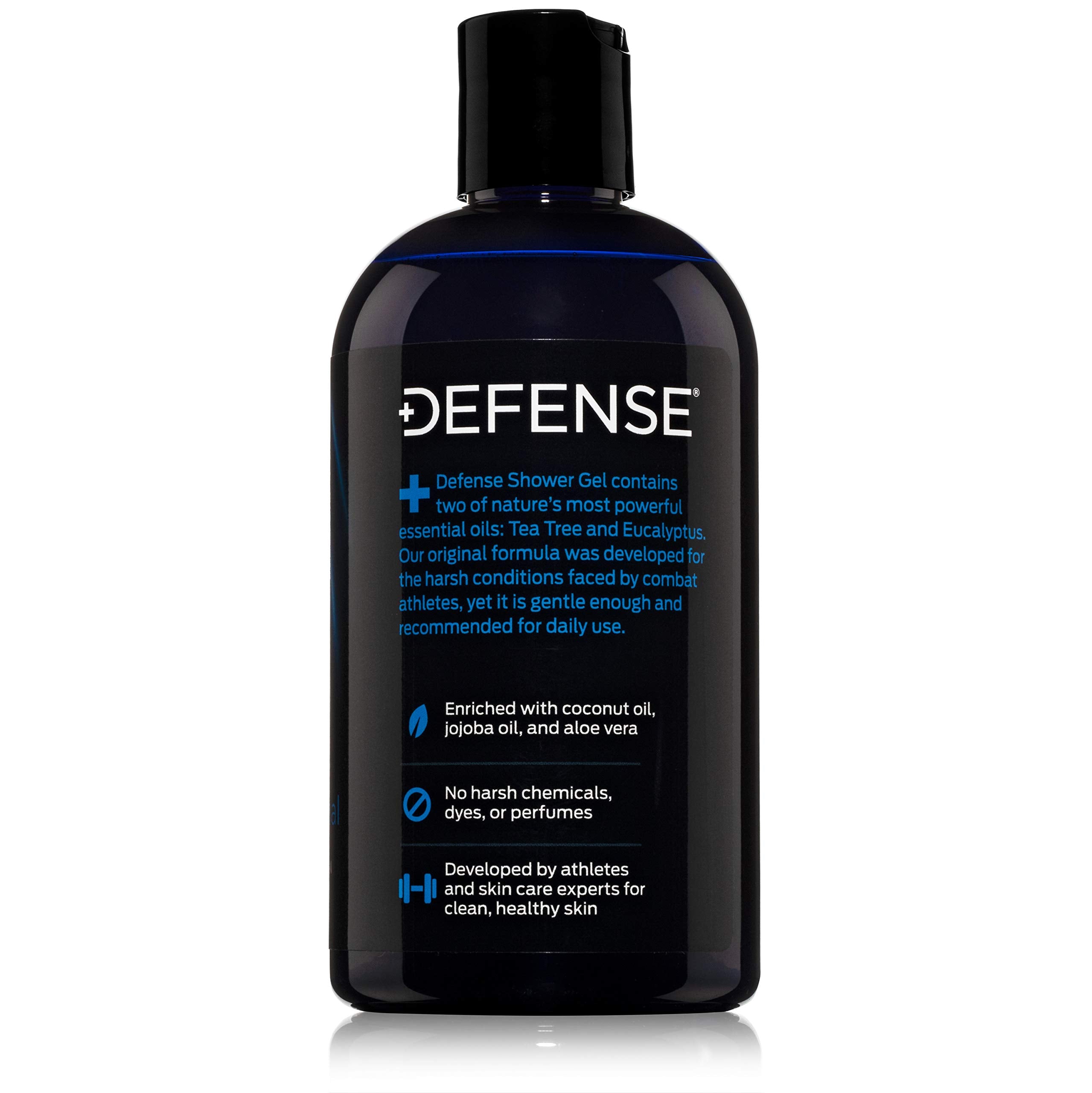 Defense Soap Tea Tree Body Wash close up of aloe vera for sensitive skin care.