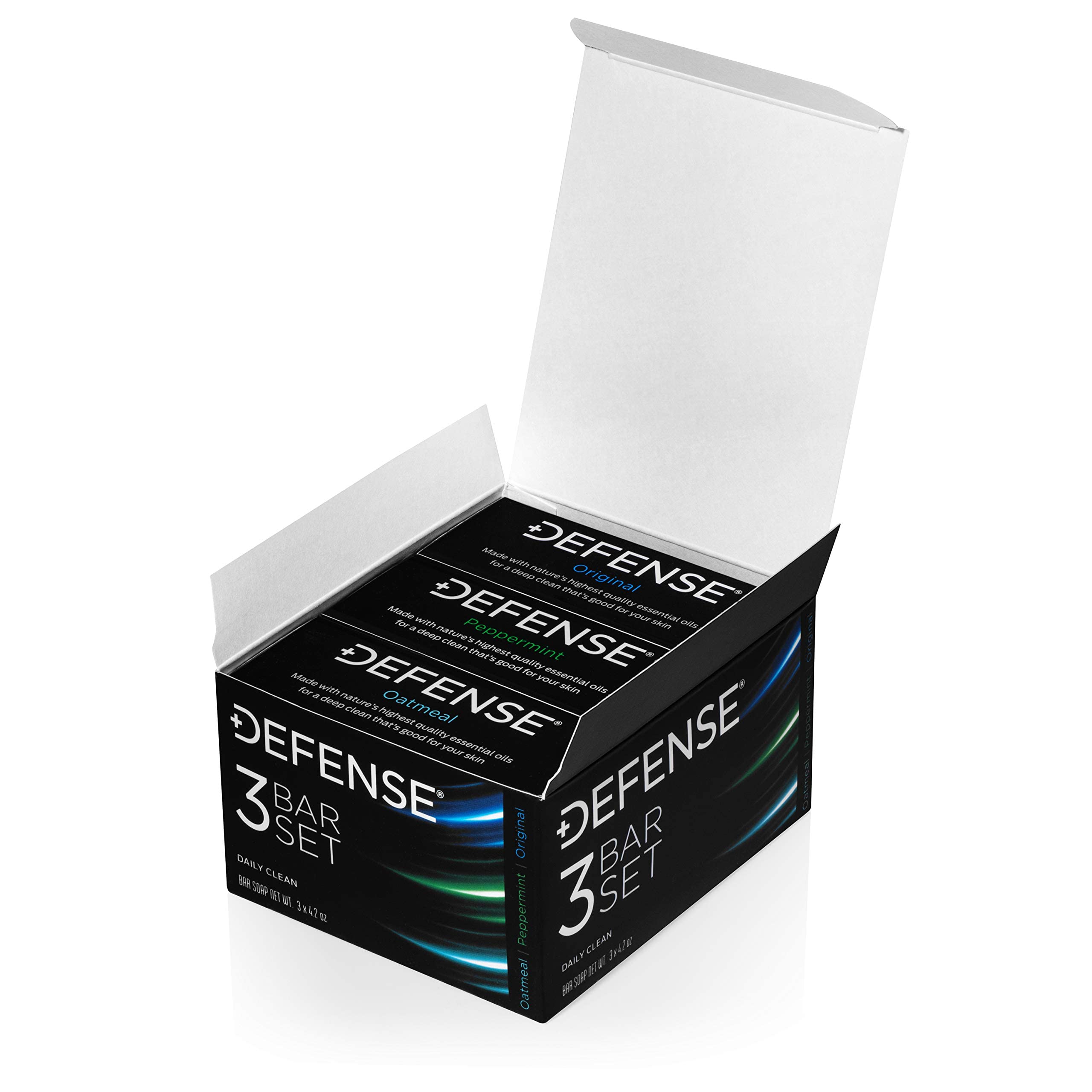Defense Soap All Natural ingredients support a skin friendly cleansing routine.