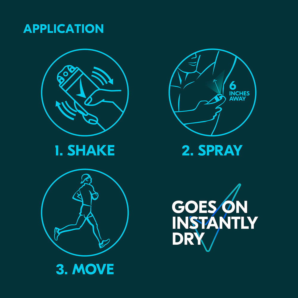 Degree antiperspirant dry spray used during workouts showcases lasting protection