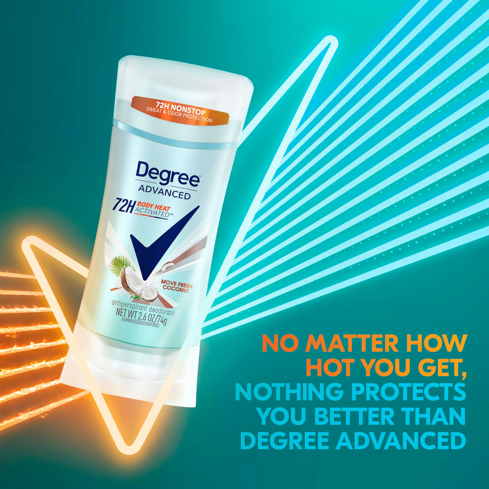 Degree Coconut Hibiscus scent close-up highlighting tropical fragrance notes.