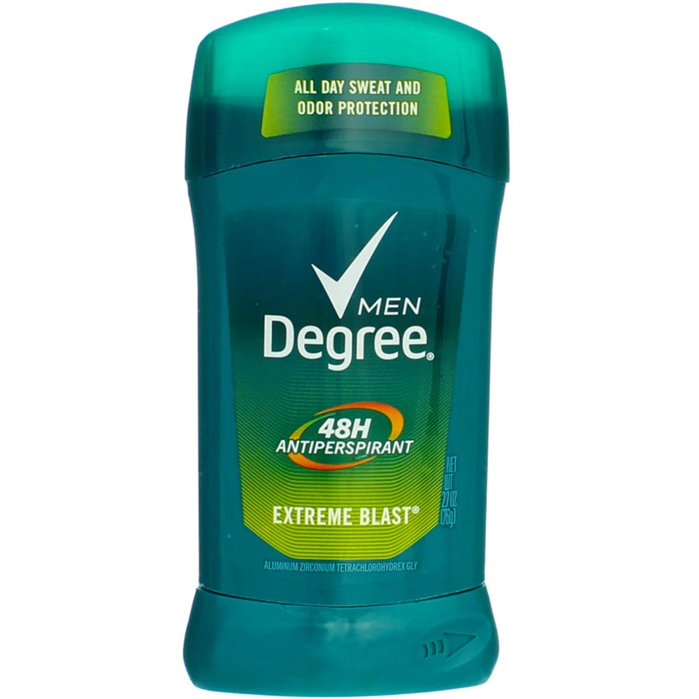 Degree Men Extreme Blast pack of 6 keeps you stocked for weeks.