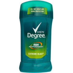 Degree Men Extreme Blast pack of 6 keeps you stocked for weeks.
