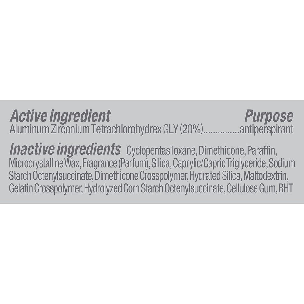 Degree Men Clean Clinical antiperspirant 72-hour coverage demonstrates extended protection