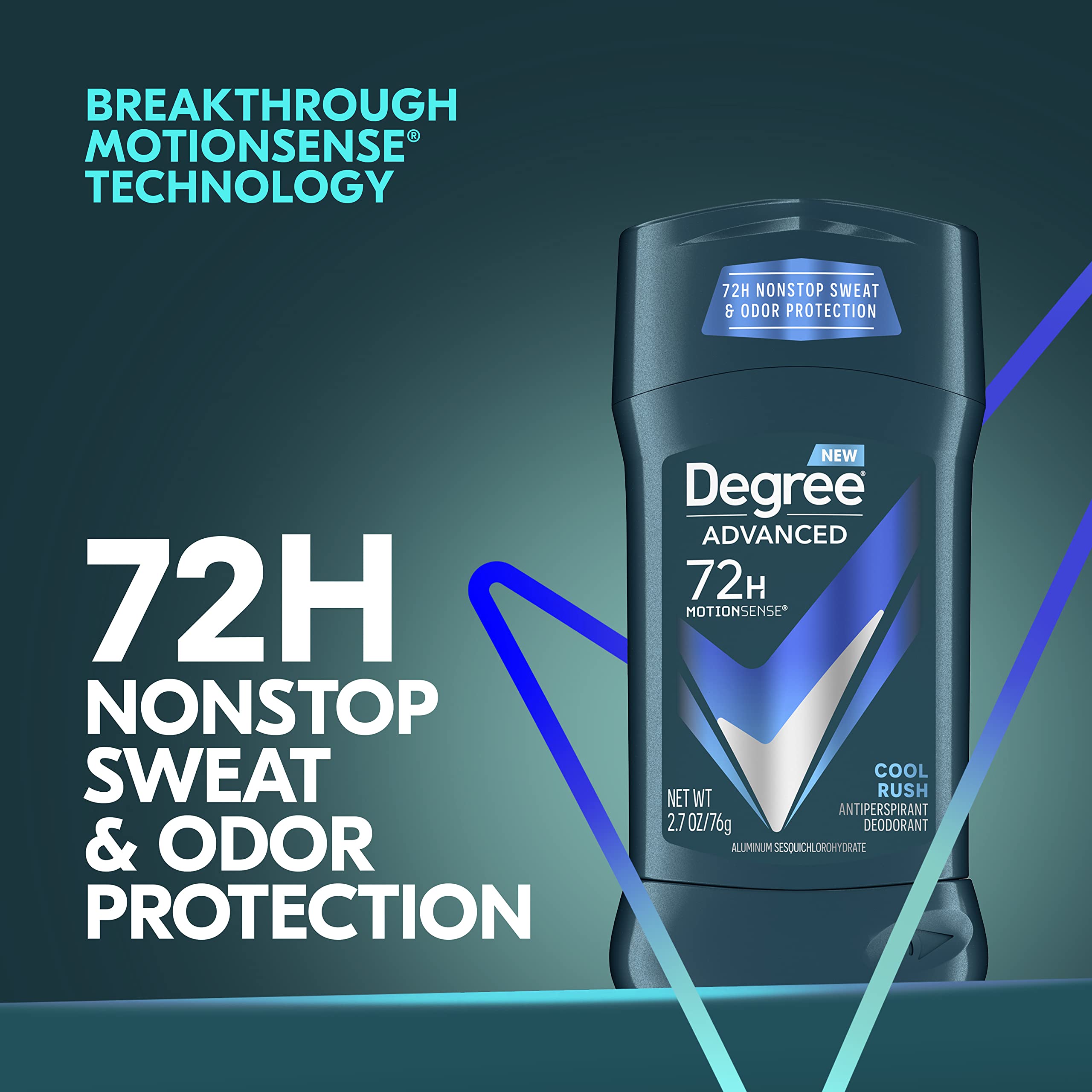 Degree Men long-lasting freshness supports all-day active movement