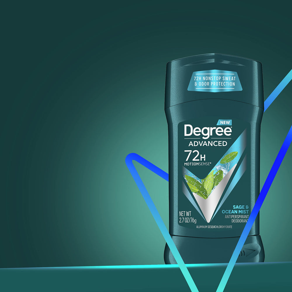 Degree Men recyclable packaging image highlights eco-conscious choice