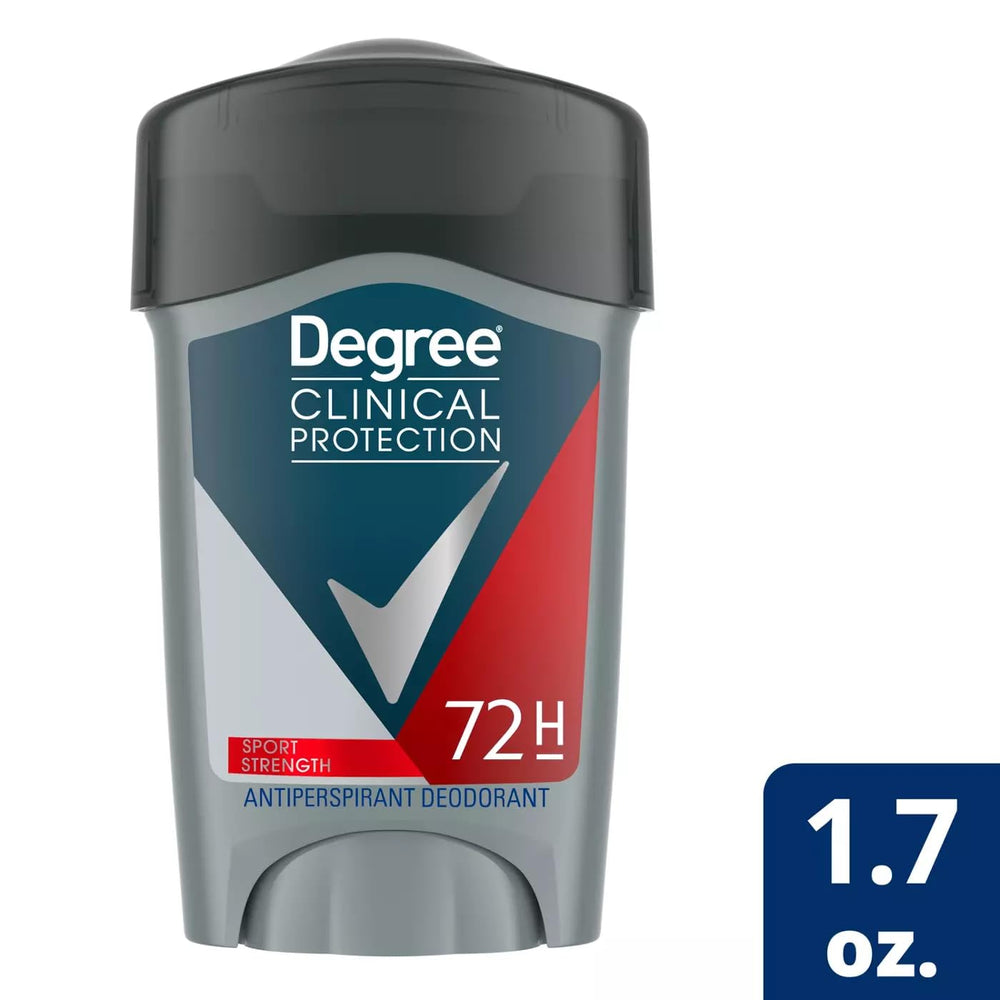 Degree Men Sport Strength packaging recycled shows eco-friendly packaging and sustainability