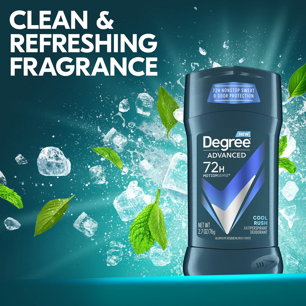 Degree Men stick application glide demonstrates easy, quick reapplication