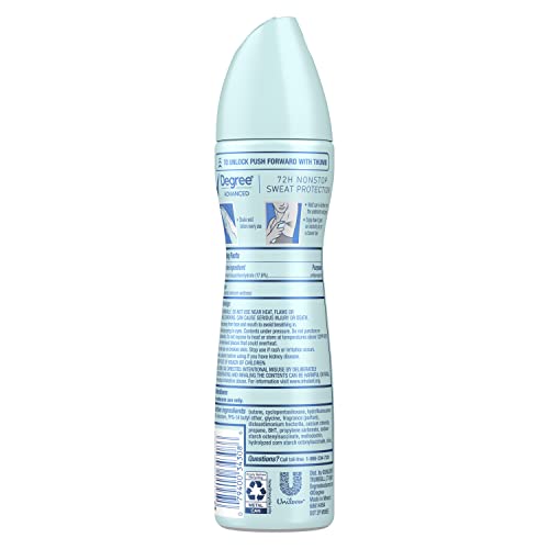 Degree MotionSense technology-activity shows movement triggered fragrance and protection.