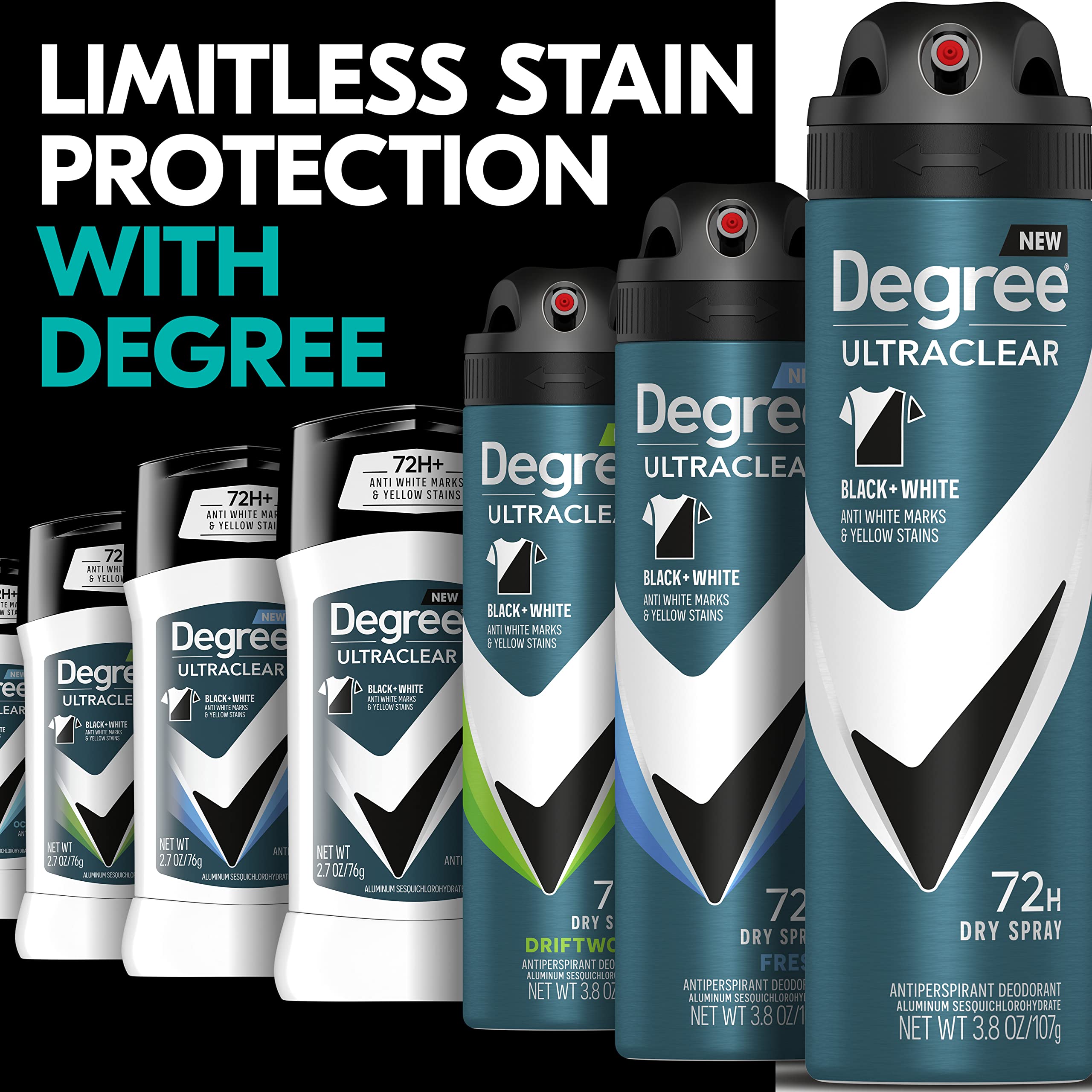 Degree packaging is recyclable to support sustainable choices