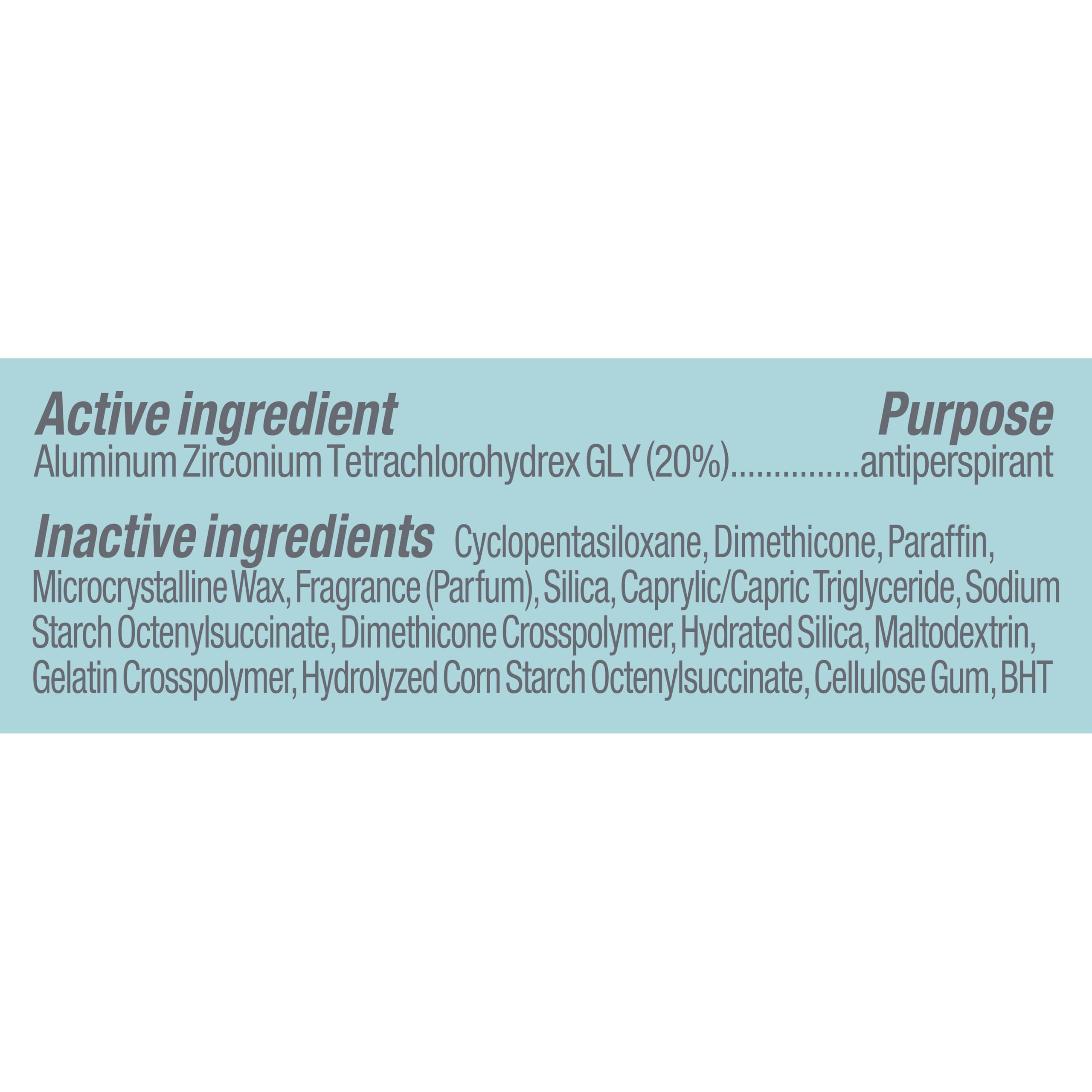 Degree women's antiperspirant stick in-use for daily protection.