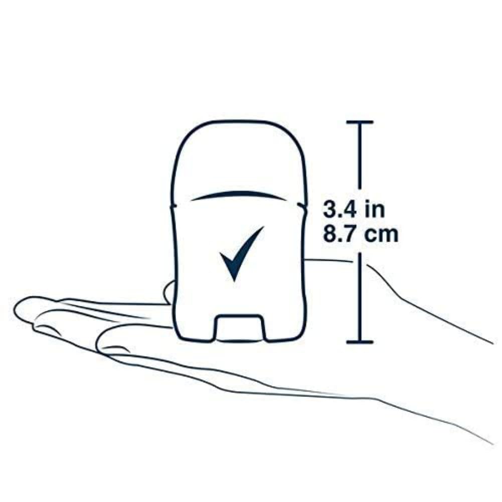 Degree 72H claim visual hints at long-lasting freshness on the move.