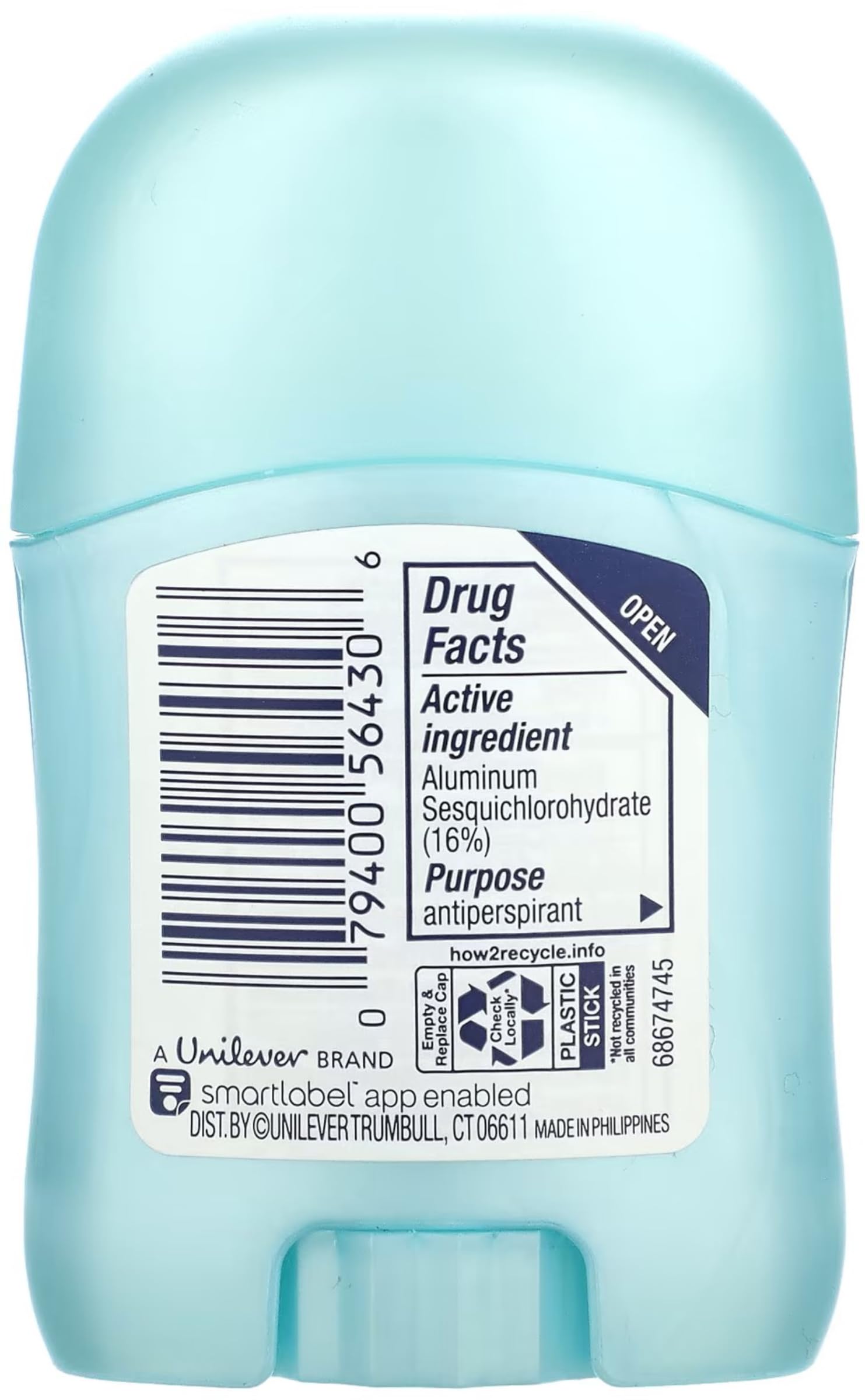 Degree travel deodorant in a desk drawer signals convenient, everyday protection.