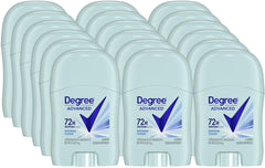 Degree women's travel deodorant Shower Clean packaging emphasizes compact protection for on-the-go freshness.