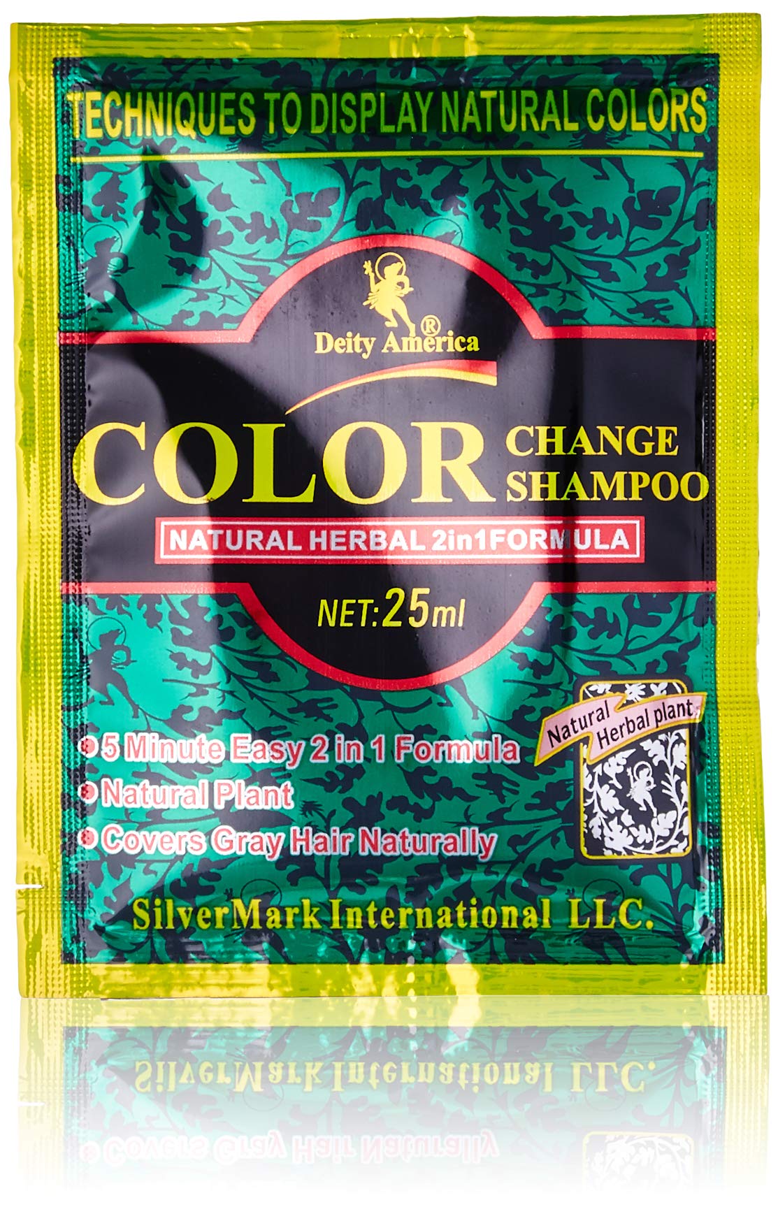 Deity America Deity Shampoo Color Change Kit packaging box shows premium natural hair color solution