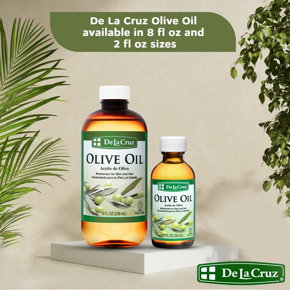 Made-in-USA De La Cruz olive oil, hexane-free and pure.