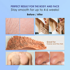DELEXI hard wax beads deliver gentle, effective hair removal for sensitive areas