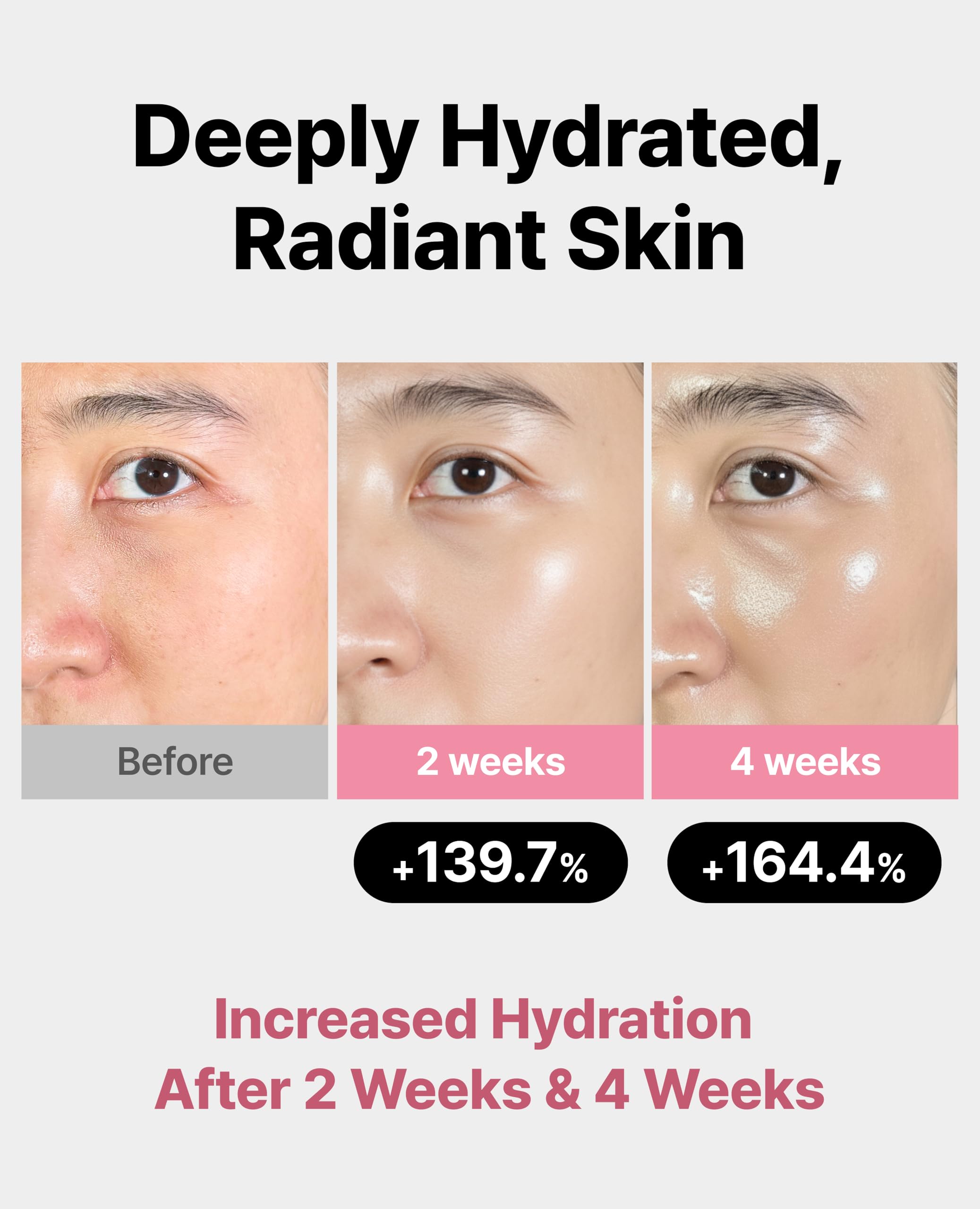 Delere Caviar Glow Dewy Cream texture closeup shows pudding-like consistency for smooth application