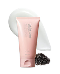 Delere Caviar Glow mask jar highlighting caviar formula for radiant, hydrated skin.