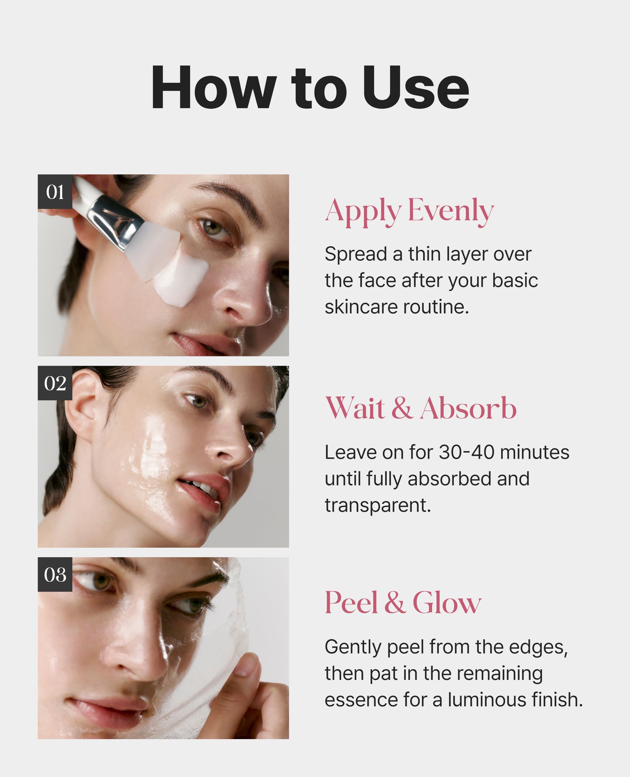 Delere Caviar Glow mask on vanity supports a spa-like routine.