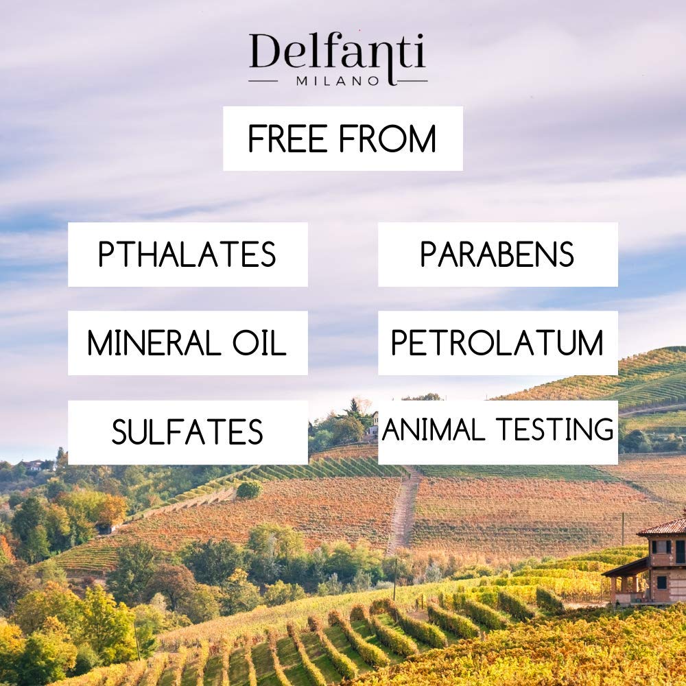 Delfanti-Milano sealed box signaling purity and Made in Italy quality
