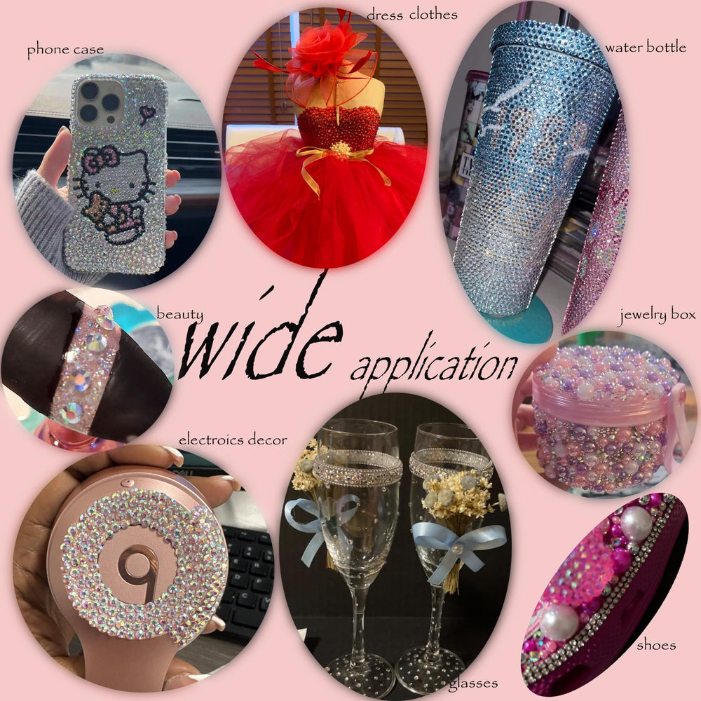 Delgoash jewelry decor rhinestones for vibrant clothing and accessories.