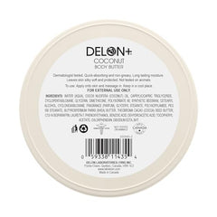 DELON coconut oil ingredient graphic for nourishing skincare