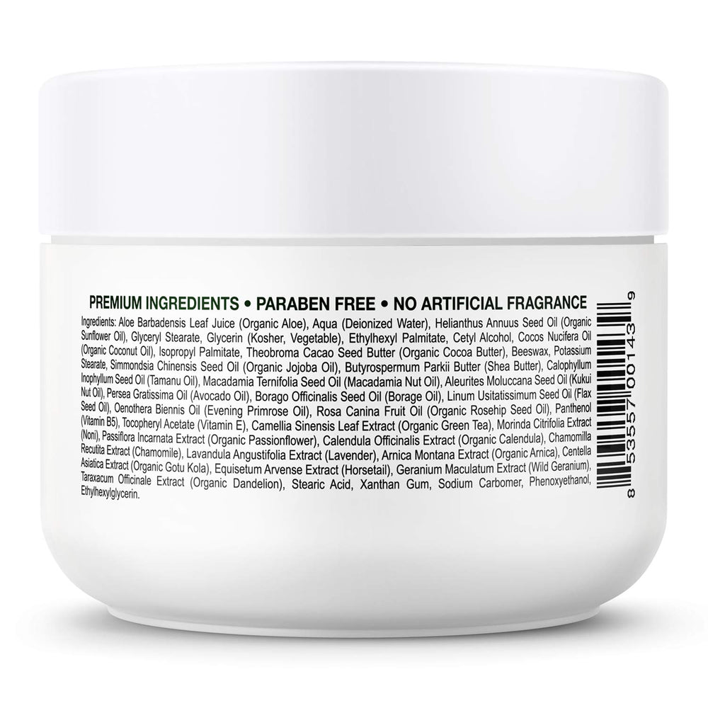 Deluvia Miracle Aloe Cream ideal for dry skin, eczema, and irritated areas