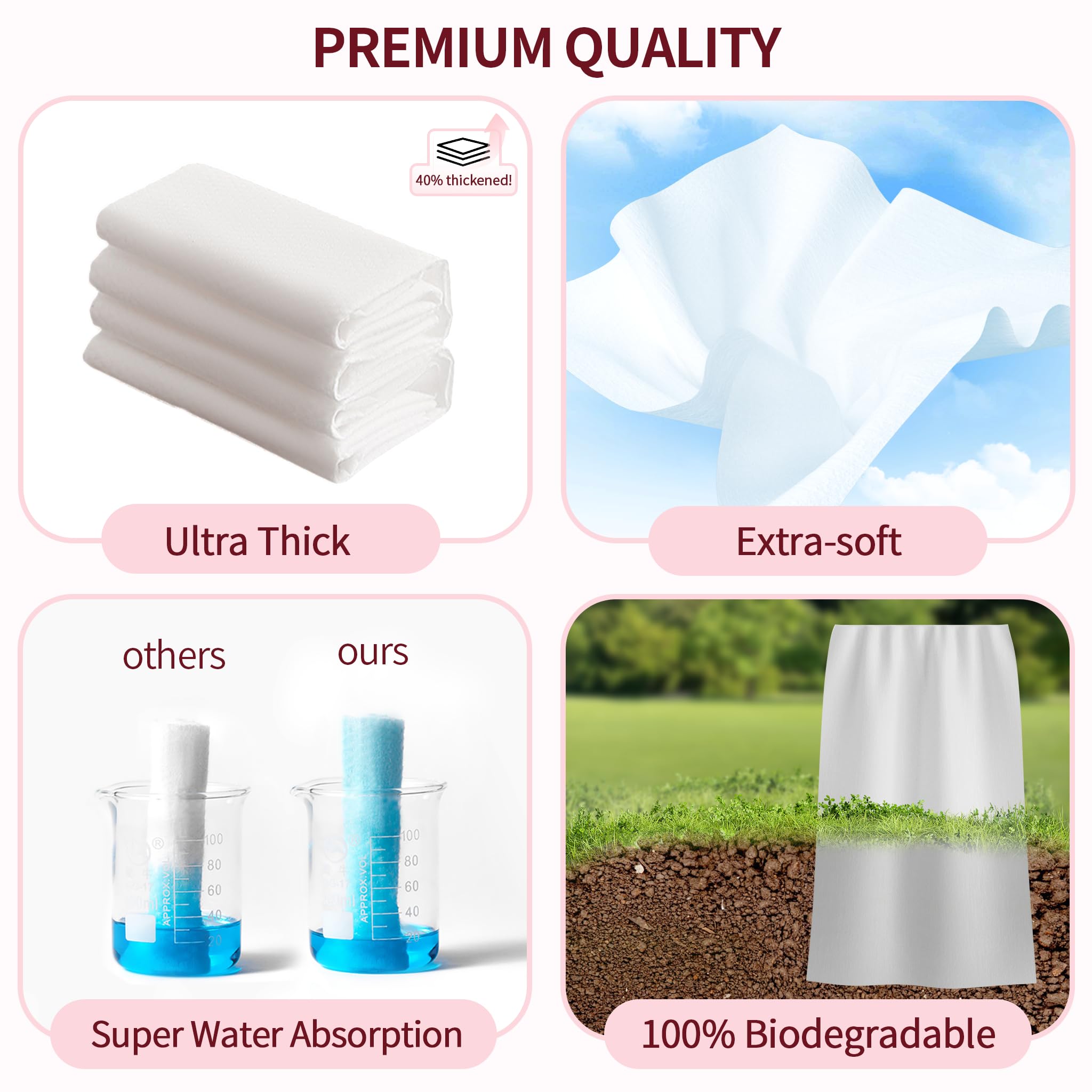 Deluwire hygienic 80-towel pack emphasizes compact, easy pop-up access.