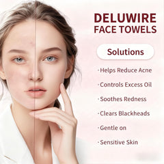 Deluwire Soft Dry Wipe pearl-textured surface for enhanced absorbency during cleaning.
