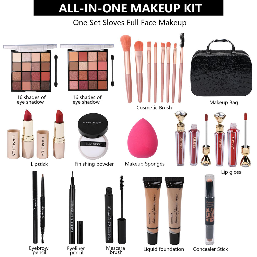 Delymol makeup kit liquid foundation offers smooth, blendable coverage for everyday skin