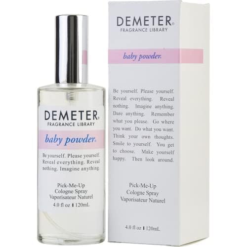 DEMETER Baby Powder spray application captures light everyday freshness.