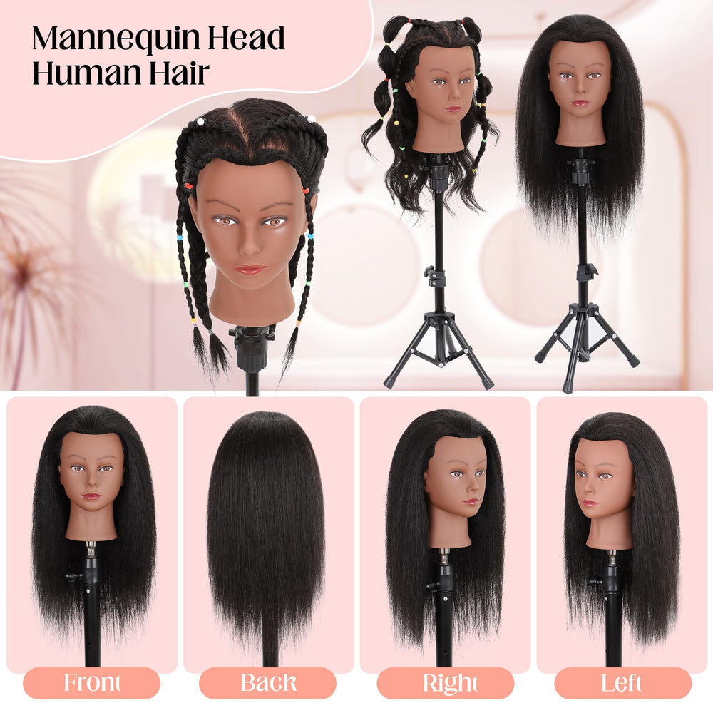 Demides mannequin head for cutting and dyeing practice