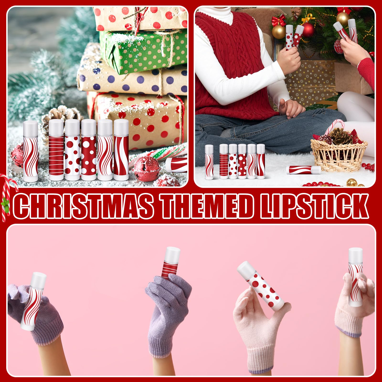 Demissle 30-pack lip balm bulk gifting option display.